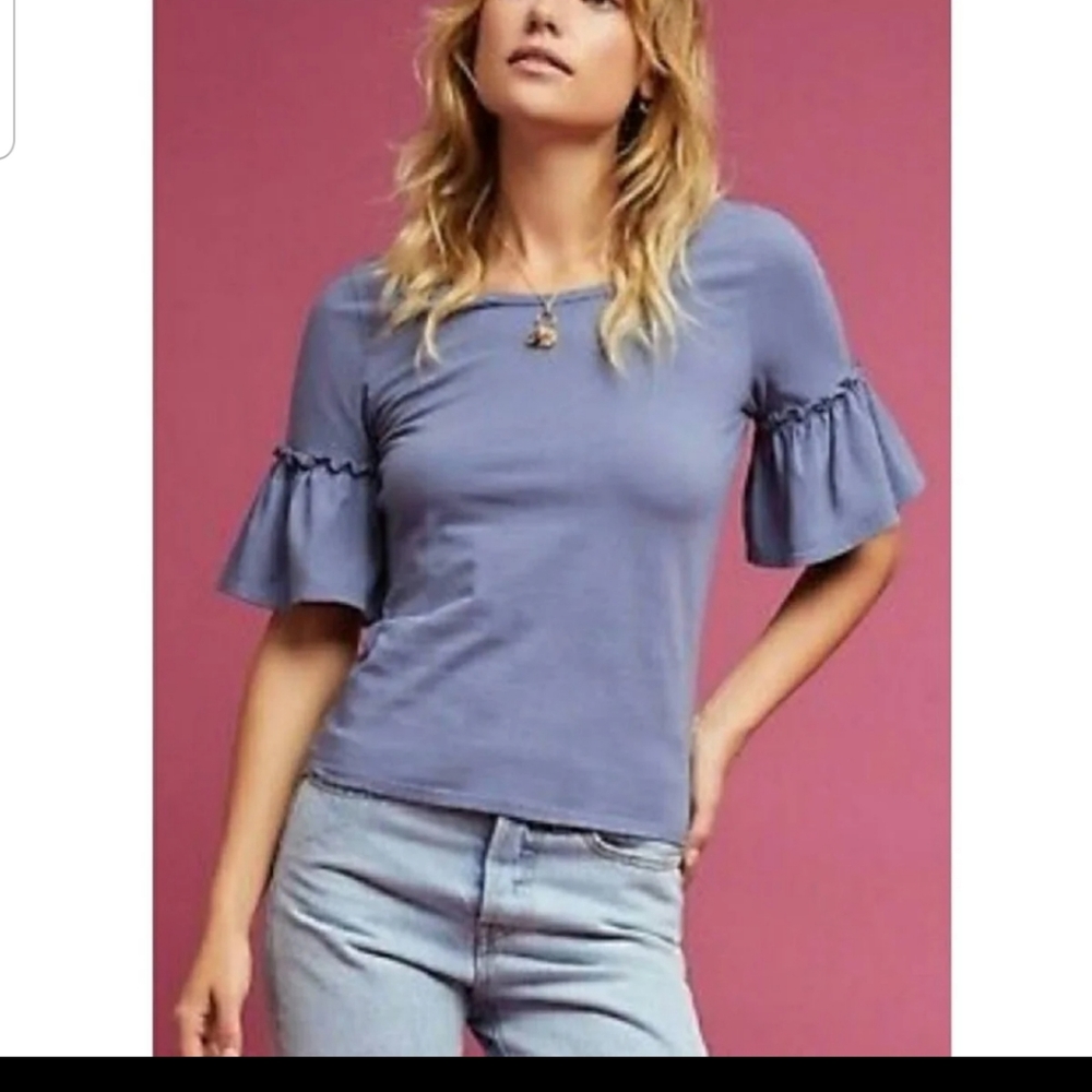 Tla short ruffle sleeve